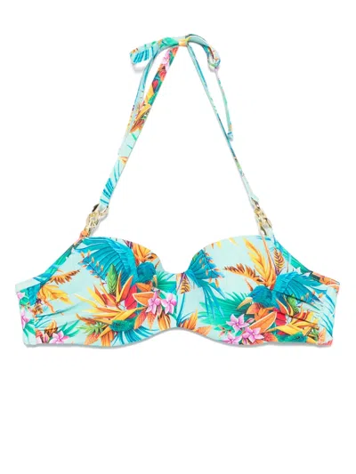 Marlies Dekkers Hula Haka Bikini Top In Blau