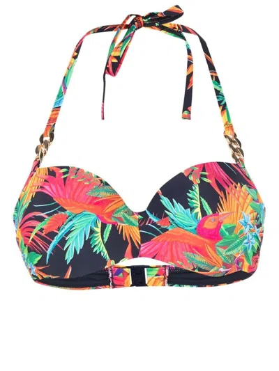 Marlies Dekkers Hula Haka Bikini Top In Blue