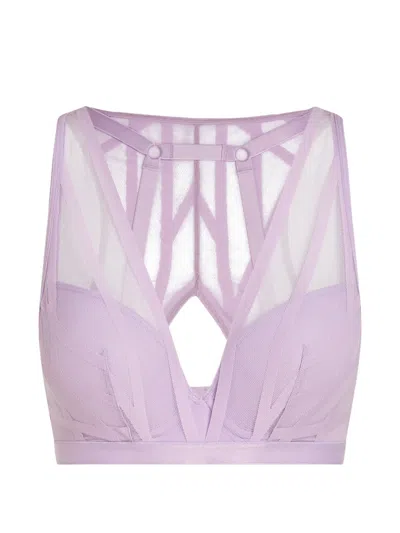 Marlies Dekkers Illusionist Padded Push Up Bra In Purple