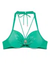 Marlies Dekkers Jet Set Bikini Top In Green