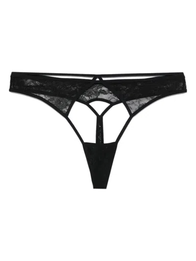 Marlies Dekkers Lace Thong In Black