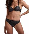 Marlies Dekkers Lioness Of Brittany Thong In Black In Black