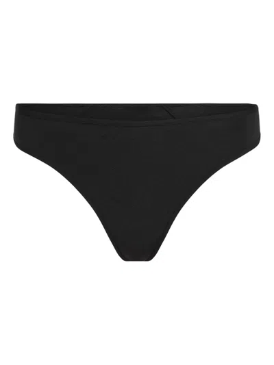 Marlies Dekkers Metal-embellished Thong In Black