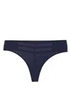 Marlies Dekkers Morana Thin-straps Thong In Blue