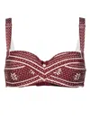 Marlies Dekkers Polaris Balconette Bra In Red