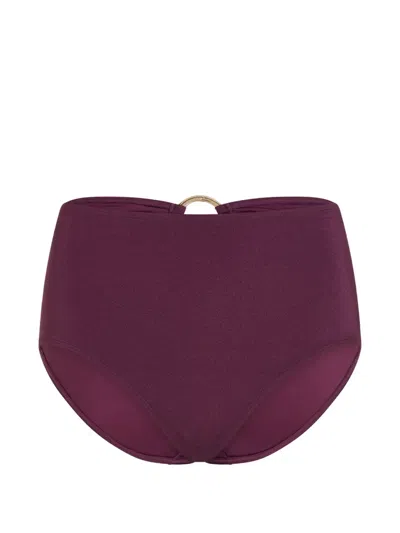 Marlies Dekkers Ring High-waist Tanit Briefs In Purple