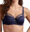 Marlies Dekkers Sale Dame De Paris Padded Balcony Bra In Night Sky Blue In Multi