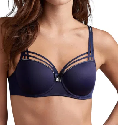 Marlies Dekkers Sale Dame De Paris Padded Balcony Bra In Night Sky Blue In Multi