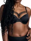 Marlies Dekkers Sale Dame De Paris Padded Plunge Bra In Black In Black