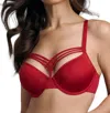 Marlies Dekkers Sale Dame De Paris Padded Push Up Bra In Red In Red