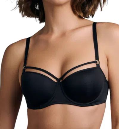 Marlies Dekkers Sale Space Odyssey Padded Balcony Bra In Black Lace In Multi
