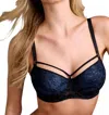 Marlies Dekkers Space Odyssey Padded Balcony Bra In Black Lace