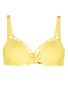 Marlies Dekkers Space Odyssey Padded Push-up Bra In Yellow