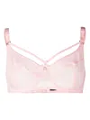Marlies Dekkers Space Odyssey Patterned-jacquard Bra In Pink