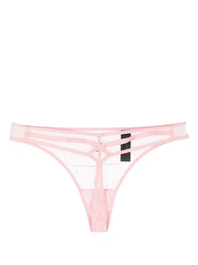 Marlies Dekkers Space Odyssey Sheer Thong In Pink