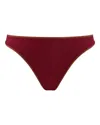 MARLIES DEKKERS SPACE ODYSSEY THONG IN RUBARB