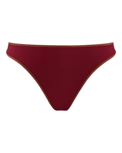 Marlies Dekkers Space Odyssey Thong In Rubarb In Multi