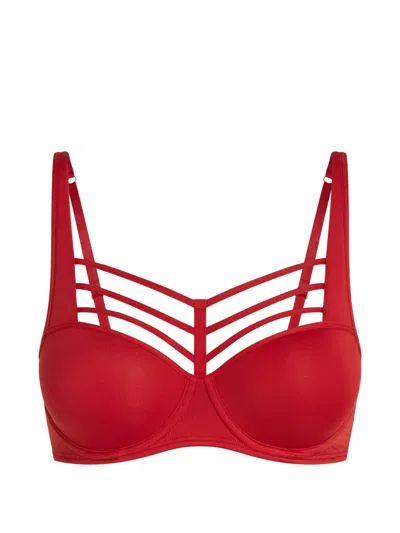 Marlies Dekkers Straps-detail Bra In Red