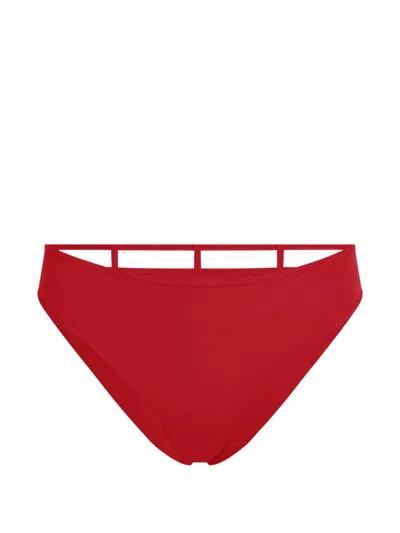 Marlies Dekkers Straps-detail Briefs In Red