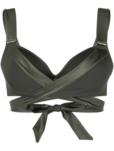 Marlies Dekkers Stretch-design Bikini Top In Grün