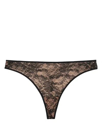 Marlies Dekkers The Art Of Love Lace Thong In Black