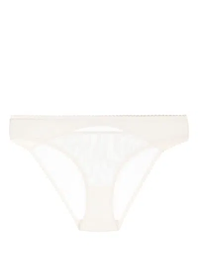 Marlies Dekkers The Mauritshuis Semi-sheered Briefs In 中性色