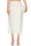 Marlies Grace Heather Skirt In White
