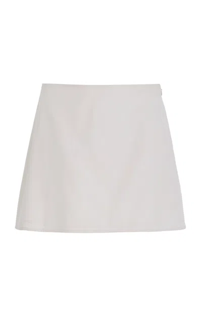 Marlies Grace Jackie Cotton Skirt In White