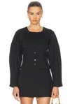 Marlies Grace Jackie Top In Black