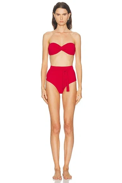 Marlies Grace Palermo Bikini Set In Red