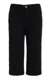 Marlies Grace Suiting Capri Pants In Black