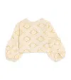 Marlo Cotton Embroidered Ava Top In Neutral