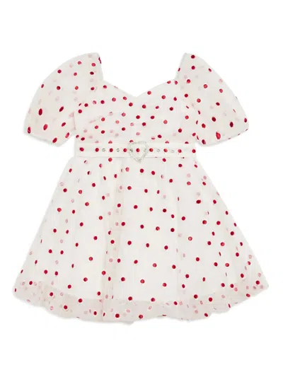 Marlo Kids' Daisy Dress In White