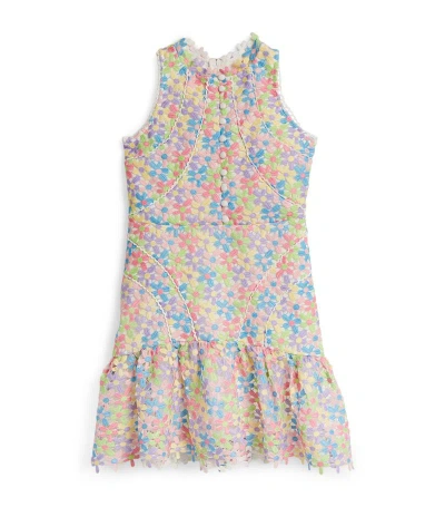 Marlo Kids'  Embroidered Giselle Dress (3-16 Years) In Multi