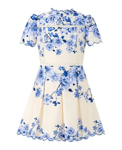 Marlo Girls' Miranda Mini Dress - Little Kid, Big Kid In Blue