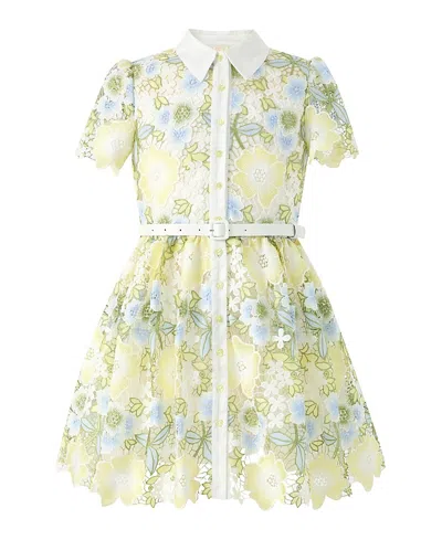 Marlo Girls' Vienna Embroidered Mini Dress - Little Kid, Big Kid In Multi