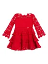 Marlo Lace Wonderland Dress In Red