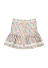 MARLO MARLO KIDS GISELLE FLORAL CROCHET-LACE SKIRT (5-14 YEARS)