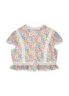 MARLO MARLO KIDS GISELLE FLORAL CROCHET-LACE TOP (5-14 YEARS)