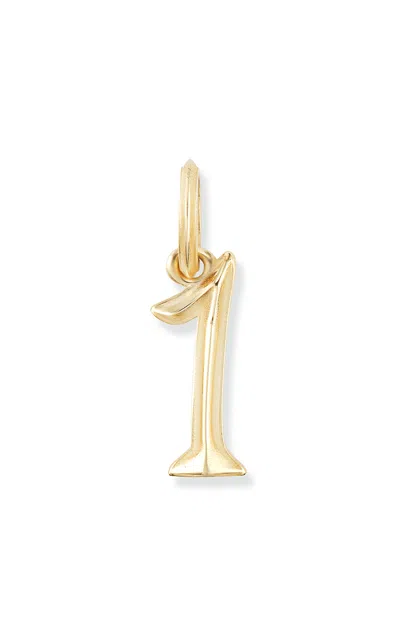 Marlo Laz 14k Yellow Gold Number Charm