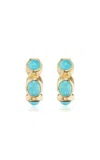 Marlo Laz La Costa 14k Yellow Gold Earrings