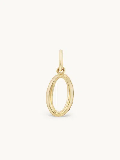 Marlo Laz Number Charm Gold 3