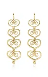 Marlo Laz Ponte Dei Sospiri 14k Yellow Gold Earrings