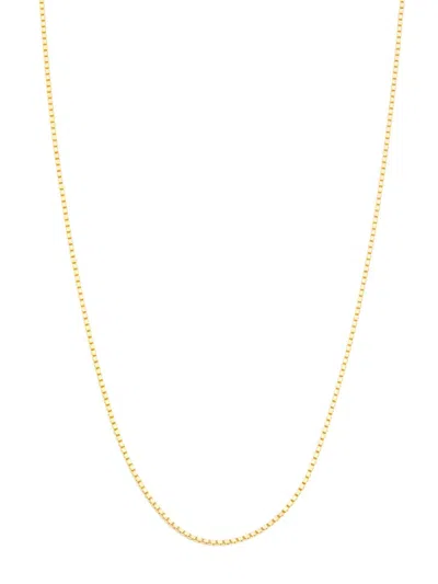 Marlo Laz Women's 14k Yellow Gold Box Chain Necklace