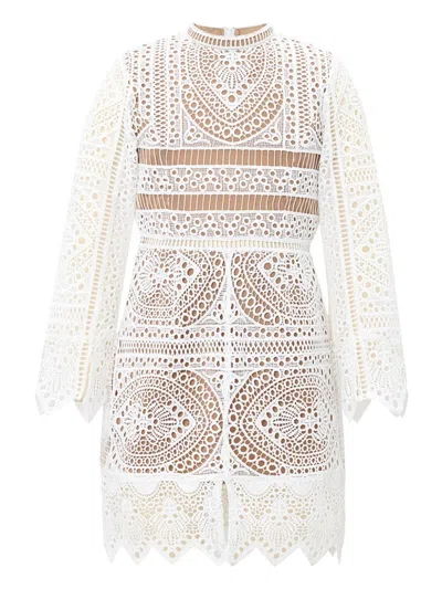 Marlo Kids' Mania Dress In White