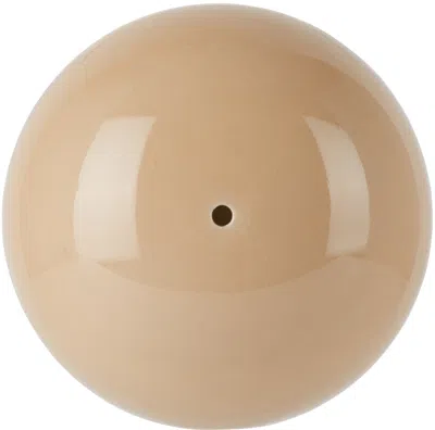 Marloe Marloe Beige Canyon Grounded Incense Holder In Dusty Beige