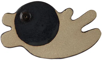 Marloe Marloe Black & Beige Dasa Incense Tray