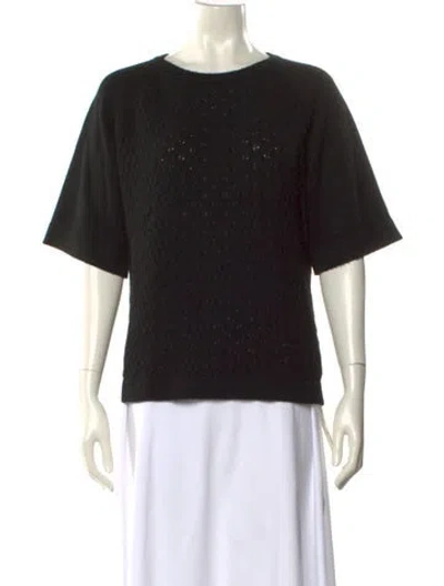 Pre-owned Marlowe Cashmere Bateau Neckline Sweater In Multi