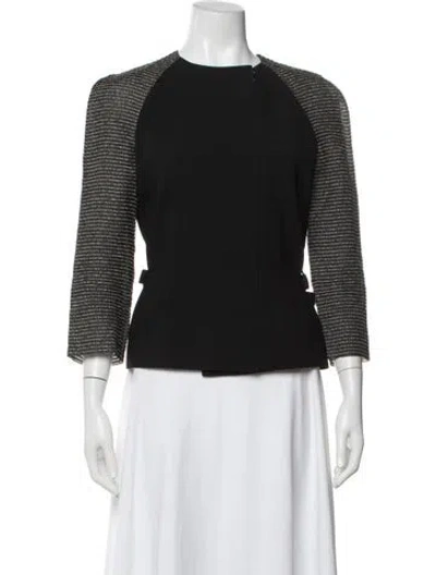 Pre-owned Marlowe Wool Jacket In Black