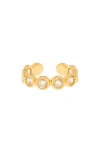 Marlyn Schiff Annie Adjustable Ring In Gold